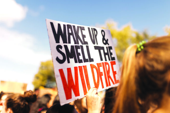 Wildfire climate change California Sonoma County