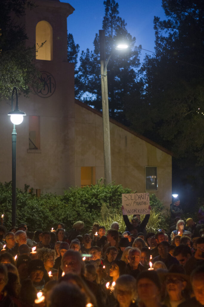 Fairmont Unite Here protest - February 2023