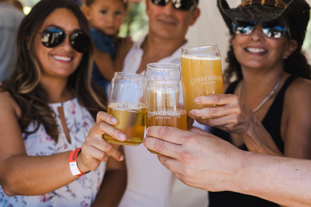 gravenstein apple fair Ragle Ranch Regional Park in Sebastopol california, best festival in sonoma county, wine tasting in sonoma, live music in Sebastopol california, craft beers, food