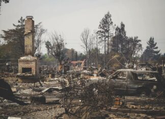 California National Guard - Santa Rosa, California - Tubbs Fire