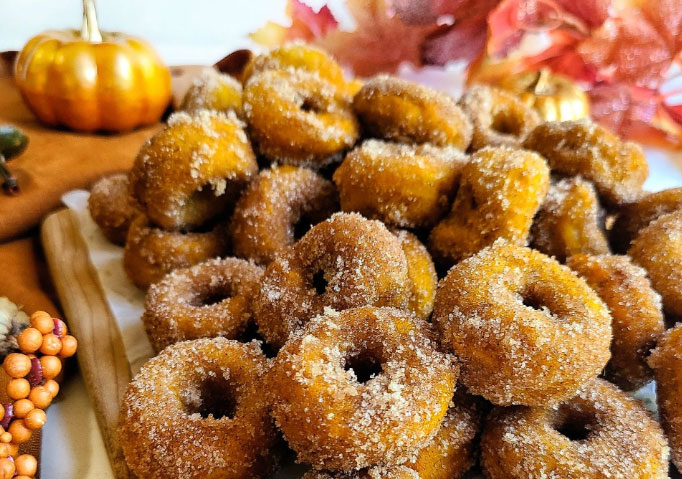 Bite Sized Pumpkin Desserts