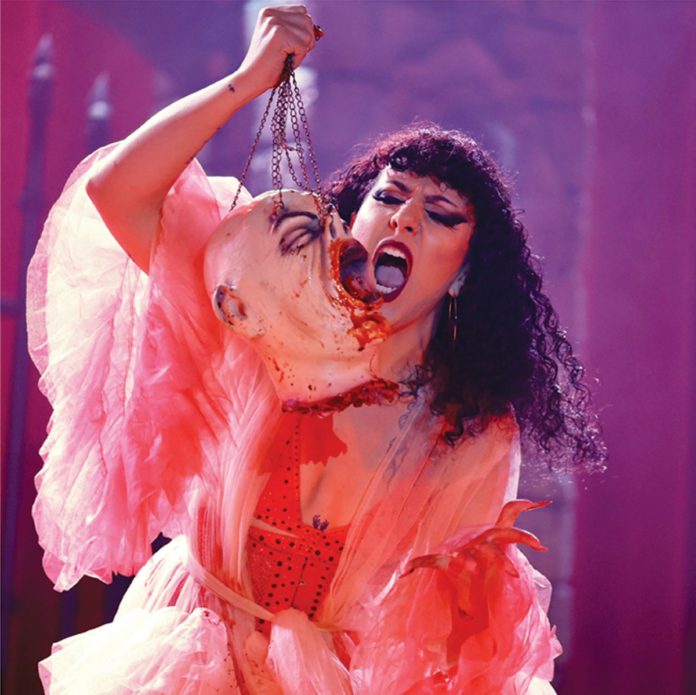 Burlesque/Circus performer Dani Demize